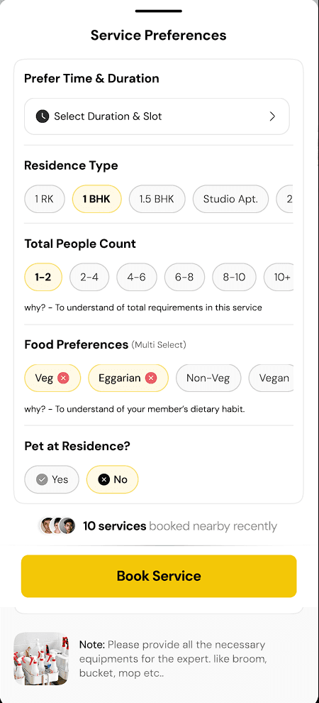 BaiHub app, book and pay securely
